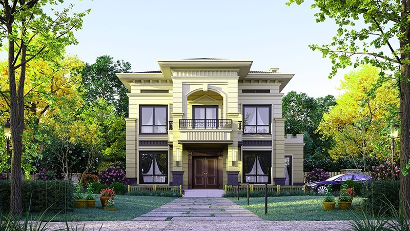 城口乡村别墅的墙壁通常用什么砖砌？